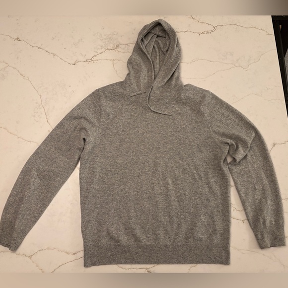 100% Cashmere J. Crew sweater hoodie - Picture 1 of 14